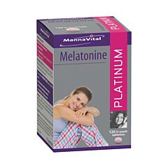 MannaVital Melatonine Platinum 120 Comprimés à Sucer
