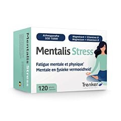 Mentalis Stress Fatigue Mentale et Physique 120 Gélules