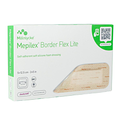 Mepilex Border Flex Lite 5cmx12,5cm 5 581100 - 5 Stuks