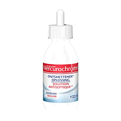 Mercurochrome Solution Anti-Septique - Incolore - 100ml