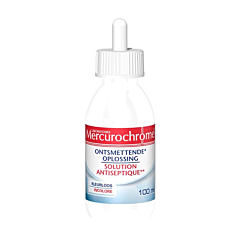 Mercurochrome Ontsmettende Oplossing - Kleurloos - 100ml