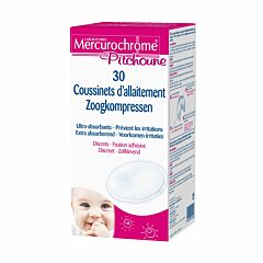 Mercurochrome Pitchoune Coussinets dAllaitement 30 Pièces