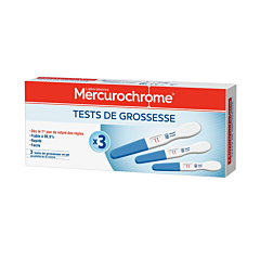 Mercurochrome Test de Grossesse - 3 Pièces