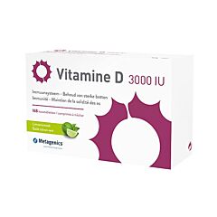 Metagenics Vitamine D 3000iu 168 Comprimés à Mâcher