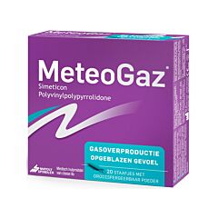 MeteoGaz Excès de Gaz & Ballonnements 20 Sticks en Poudre x 1,5g