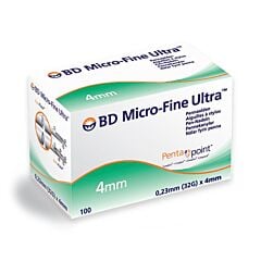 BD Micro-Fine Ultra Pennaald 4mm 32g Easyflow 100 Stuks