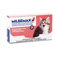 Milbemax Vermifuge Petits Chats/Chatons 20 Comprimés Enrobés