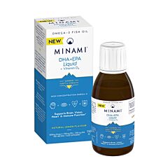 Minami EPA+DHA Liquid + Vitamine D3 Flacon 150ml
