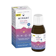Minami EPA+DHA Liquid Mini + Vitamine D3 Flacon 100ml