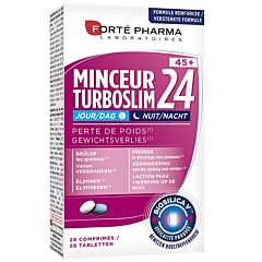 Forté Pharma Turboslim 24 Dag/Nacht 45+ 28 Tabletten