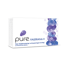 Pure Valeriana+ Sommeil & Stress 20 Comprimés Pelliculés