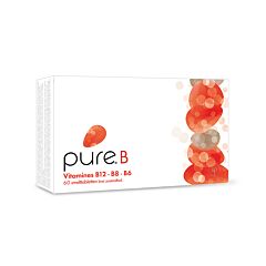 Pure B Vitamines B Forme Mentale & Physique 60 Comprimés Orodispersibles