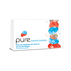 Pure Magne-Taurine-B Stress & Fatigue 90 Comprimés Pelliculés