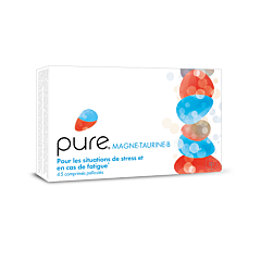 Pure Magne-Taurine-B Stress & Fatigue 45 Comprimés Pelliculés