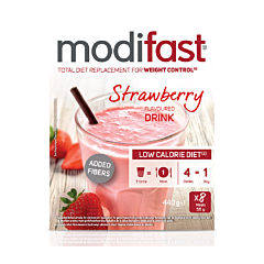 Modifast Intensive Milkshake Fraise 8 Sachets x 55g