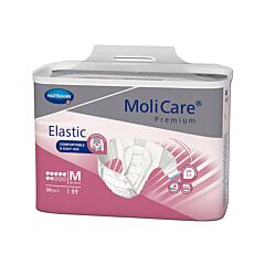 Molicare Premium Elastic Incontinentieslip - 7 Druppels - Medium - 30 Stuk