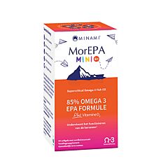 Minami MorEPA Mini Formule EPA + Vitamine D3 60 Softgels