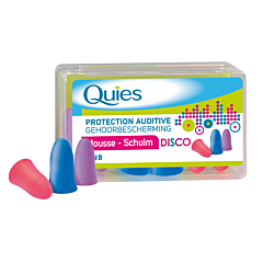 Quies Protection Auditive Mousse Confort Disco Bruits Forts 35dB 3 Paires