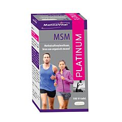 Mannavital MSM Platinum 180 V-Comprimés