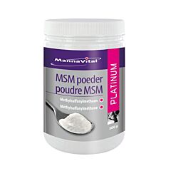 MannaVital MSM Poudre Platinum 500g