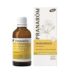 Pranarôm Huile Végétale Rose Musquée Bio Flacon 50ml