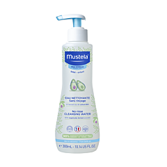 Mustela Bébé Reinigend Water Zonder Spoelen - Normale Huid 300ml