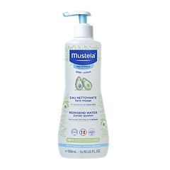 Mustela Bébé Reinigend Water Zonder Spoelen - Normale Huid 500ml