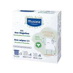 Mustela Eco-Lingettes Réutilisables 10 Pièces