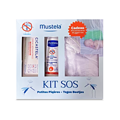 Mustela SOS Kit Tegen Beetjes - 2 Producten + GRATIS Muggennetje
