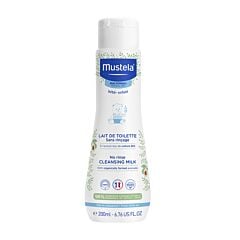 Mustela Lait de Toilette Sans Rinçage Peau Normale Flacon 200ml