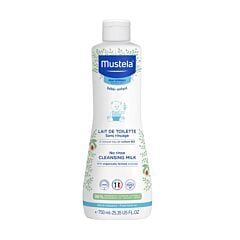 Mustela Lait de Toilette Sans Rinçage Peau Normale Flacon 750ml