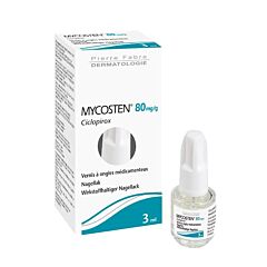 Mycosten 80mg/g Vernis à Ongles Médicamenteux Flacon 3ml