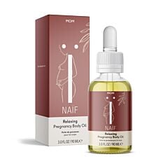 Naïf Maman Huile de Grossesse pour le Corps Flacon Compte Gouttes 90ml