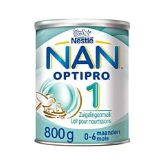 NAN Optipro 1 Lait Standard en Poudre 0-6 Mois 800g