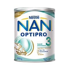 NAN Optipro 3 Lait de Croissance en Poudre +1 an 800g