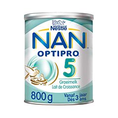 NAN Optipro 5 Lait de Croissance en Poudre +3 ans 800g