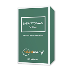 Natural Energy L-Tryptophane 500mg 60 Comprimés