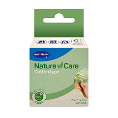 Nature Care Bande Sparadrap Cotton - 1 Rouleau