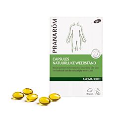 Pranarôm Aromaforce Natuurlijke Weerstand Capsules Bio 30 Stuks