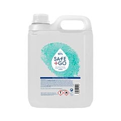 Safe+GO Ontsmettingsmiddel 80% Ethanol Bidon 5L