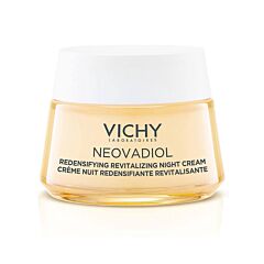 Vichy Neovadiol Péri-Ménopause Crème Nuit Redensifiante Revitalisante Hypoallergénique Pot 50ml