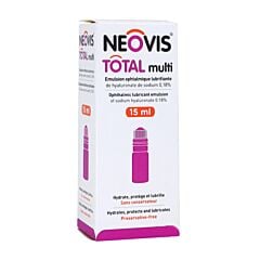 Neovis Total Multi Emulsion Ophtalmique Lubrifiante Flacon 15ml