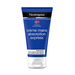 Neutrogena Crème Mains Absorption Express Tube 75ml
