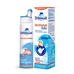 Stérimar Bébé Hypertonique Décongestion Nez Bouché Spray Nasal 100ml