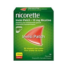 Nicorette Invisi Patch 15mg Nicotine 14 Patchs
