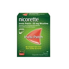 Nicorette Invisi Patch 25mg Nicotine 14 Patchs