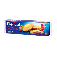 Delical Nutra Cake Framboos 3x3 Koekjes