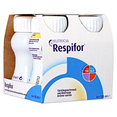 Nutricia Respifor Vanille Bouteille 4x125ml