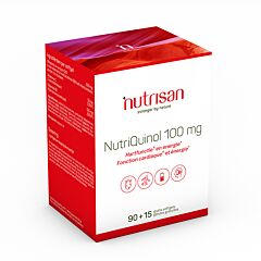 Nutrisan NutriQuinol 100mg 90 + 15 Capsules Gratis