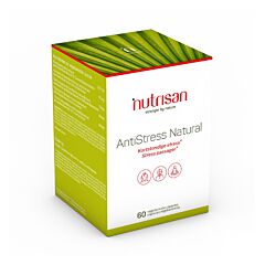 Nutrisan AntiStress Natural 60 Gélules Végétariennes
